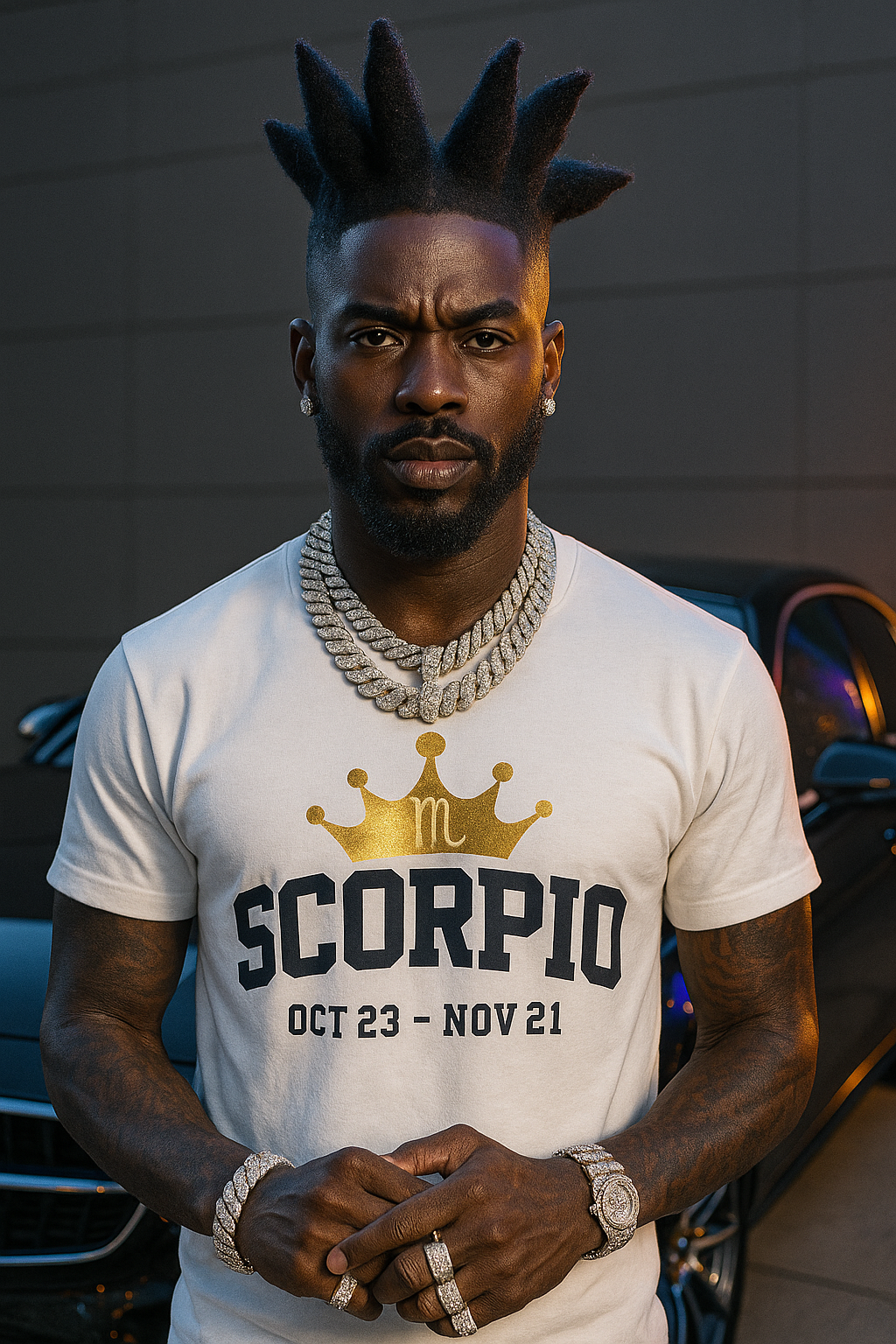 Crowned Star Sign Tee